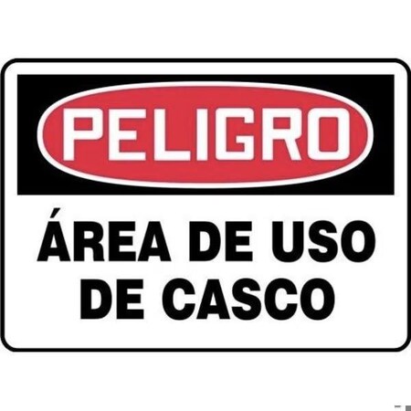Accuform OSHA DANGER Safety Sign HARD HAT SHMPPA006VA SHMPPA006VA